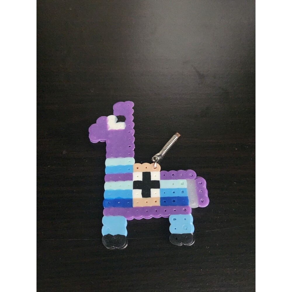 Fortnite Llama Pixel Art  Perler Beads . Keychain Part Needs Repair